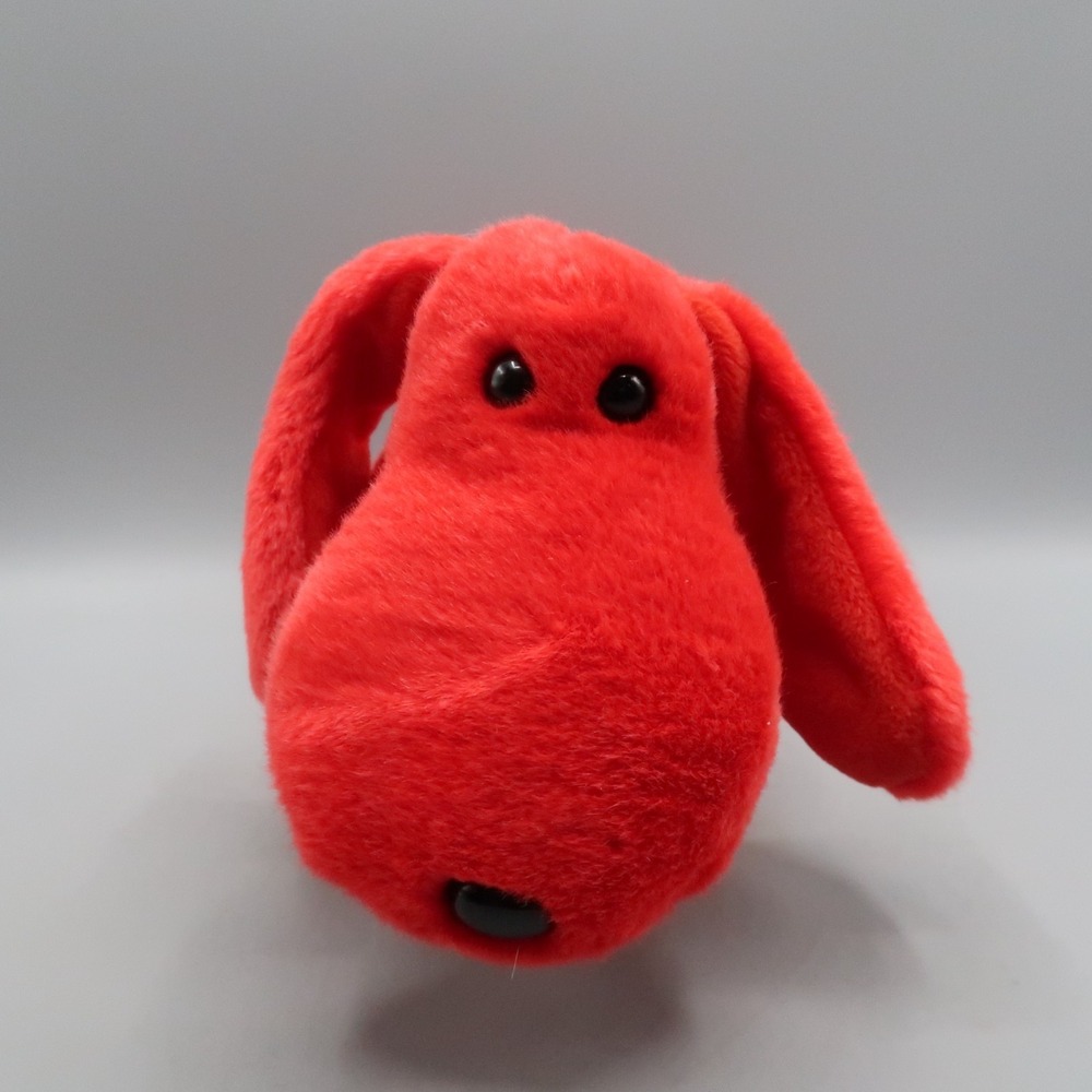 Ty ROVER Beanie‎ Buddies Buddy 12" Plush Big Red Dog 1998 Retired Puppy